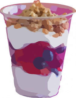 Parfait Fruit Yogurt Clip Art at Clker.com - vector clip art ...