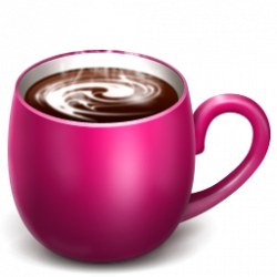 Love the color of the cup | My True Love | Coffee, Purple, Clip art