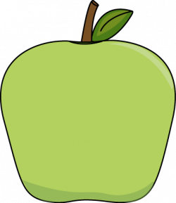 Big Green Apple Clip Art Image | printables & tutorials | Apple ...