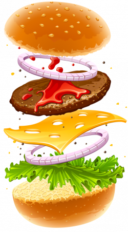 9.png | Food & Drink | Pinterest | Food clipart, Hamburger and Food ...