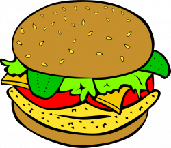 Fast food Junk food Hamburger Dinner free commercial clipart ...