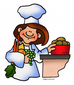 chef with food clipart - image #13