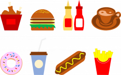 Clipart - Food Icons