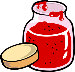 Strawberry Jelly Clipart