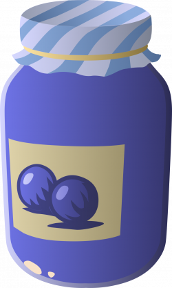 Clipart - Food Whortleberry Jelly