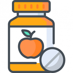 Vitamin c - Free food icons