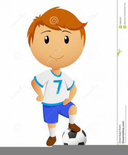 Boy Playing Football Clipart | Free Images at Clker.com - vector ...