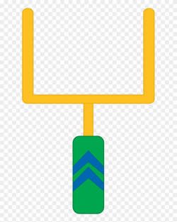 Clip Art Football Field - Field Goal Post Clipart - Png Download ...