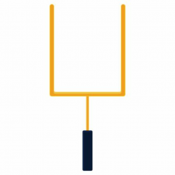 Goal post football clipart 3 » Clipart Station