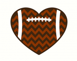 Heart Football Clipart - Clip Art Library