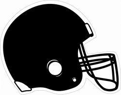 Football helmet clip art black and white football clipart - ClipartBarn