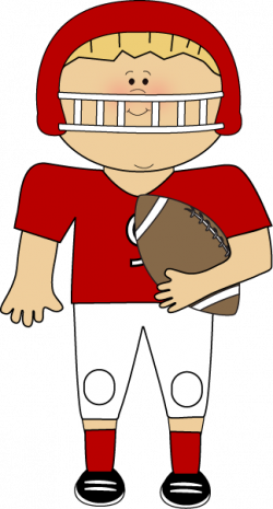 Boy Holding Football | Printables For Kids Clip Art | Football ...