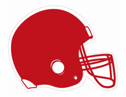 Football Heart Cliparts - Clip Art Red Football Helmet Free PNG ...