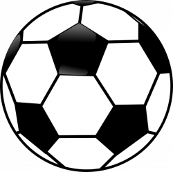 Football clipart black and white 2 soccer ball clip art 2 clipartcow ...