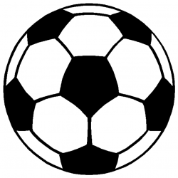 Football black and white image of football clipart black and white 5 ...