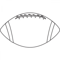 Black And White Football Clipart | Free download best Black And ...