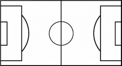 Blank football field clipart - Clipartix