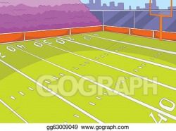 Vector Stock - American football stadium. Stock Clip Art ...