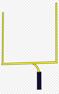 28 Collection Of American Football Goal Clipart - Field Goal ...