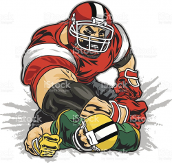 Football FIELD GOAL TACKLE Clip Art | American Football ...