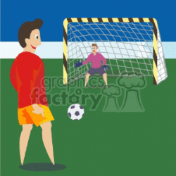 soccer field clipart. Royalty-free clipart # 169705