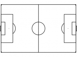 Free Football Pitch Black And White, Download Free Clip Art ...
