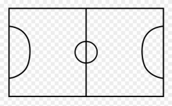 Football field clipart black and white clipart images ...