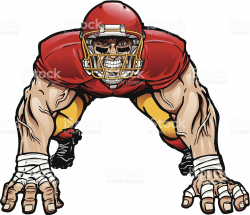 Mean Football Player Clipart | Free download best Mean ...