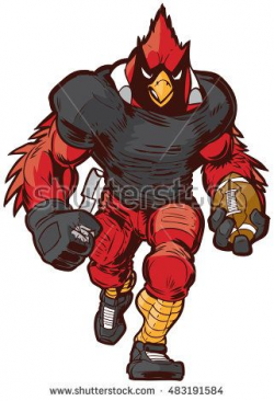 Vector #cartoon #clipart #illustration front view of a tough ...