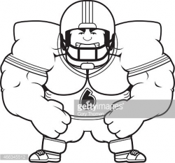 Angry Cartoon Football Player Clipart Image | +1,566,198 ...