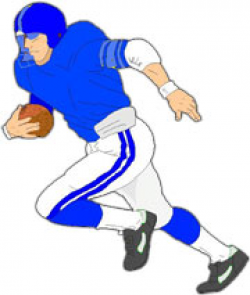 Football running back clipart - Clip Art Library
