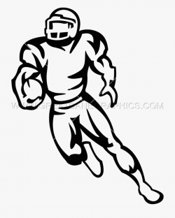 Football Runner Png Clipart - Football Player Clipart ...