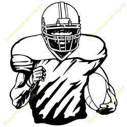 football player running back | Clipart Panda - Free Clipart ...