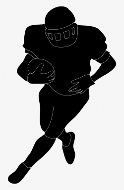 Football Silhouette Free Download Clip Art On In Player ...