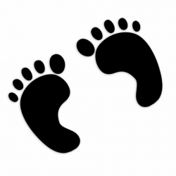 Free Baby Footprints, Download Free Clip Art, Free Clip Art on ...