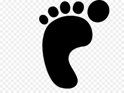 Footprint, Black, Nose, transparent png image & clipart free download