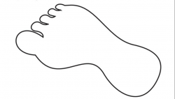 Free Footprint Template, Download Free Clip Art, Free Clip Art on ...
