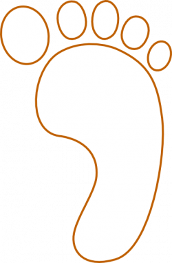 Free Footprint Template, Download Free Clip Art, Free Clip Art on ...