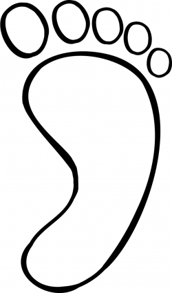 Free Footprint Template, Download Free Clip Art, Free Clip Art on ...