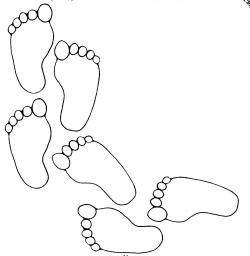 Free Printable Footprints, Download Free Clip Art, Free Clip Art on ...