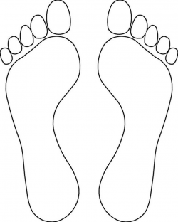 Free Printable Footprints, Download Free Clip Art, Free Clip Art on ...