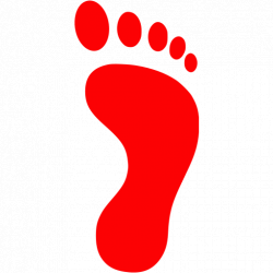 Collection of free Red transparent footprints. Download on UI Ex