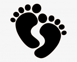Vector Footprints Silhouette - Baby Footprints Clipart Free ...