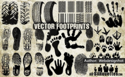 Free 33 Vector Footprints clipart PSD files, vectors & graphics ...