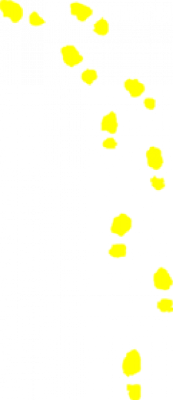 Yellow Footprints Clip Art at Clker.com - vector clip art online ...