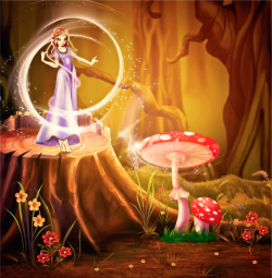 Computer Wallpaper,Art,Fairy Tale Forest PNG Clipart ...