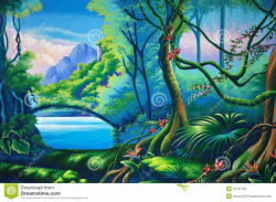 Images For > Jungle Clipart Background | Jungle clipart ...
