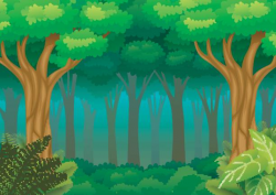Landscape clipart forest, Landscape forest Transparent FREE ...