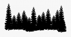 treeline #trees #forest #silhouette #treesilhouette - Pine ...