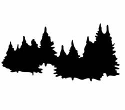 Forest Silhouette Clip Art Forest Silhouette Clipart | Tree ...